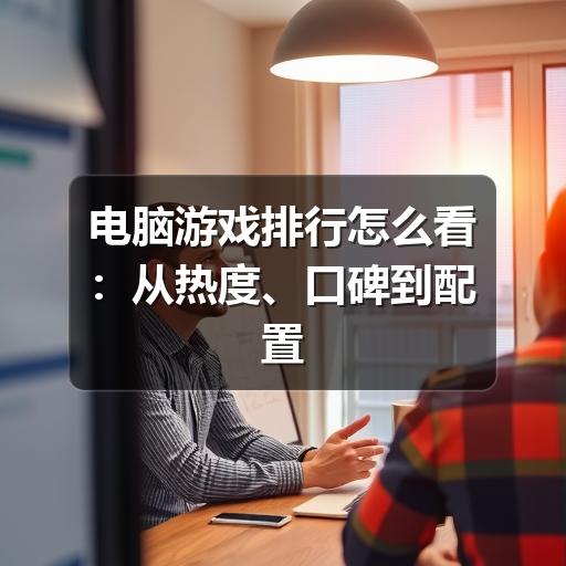 电脑游戏排行怎么看：从热度、口碑到配置的选游指南