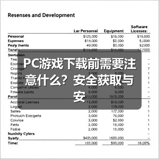 PC游戏下载前需要注意什么？安全获取与安装避坑指南