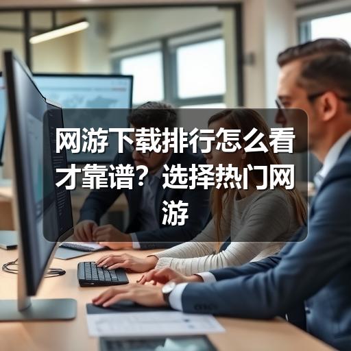网游下载排行怎么看才靠谱?选择热门网游前的实用参考