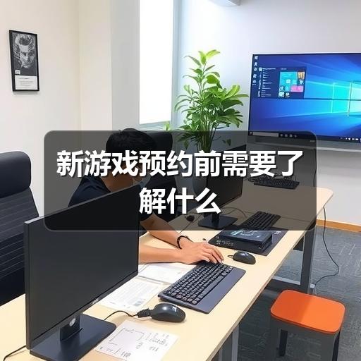 新游戏预约前需要了解什么