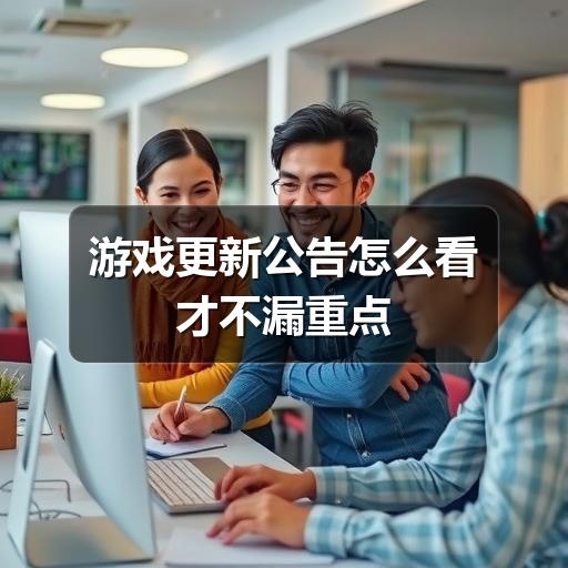 游戏更新公告怎么看才不漏重点