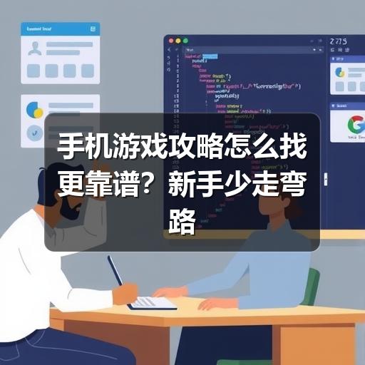 手机游戏攻略怎么找更靠谱?新手少走弯路的实用方法