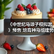 《中世纪马贩子模拟器》预告 培育种马组建势力（图4）