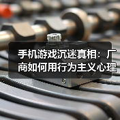 手机游戏沉迷真相：厂商如何用行为主义心理学操控用户？（图2）